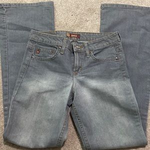 90s low rise flare jeans